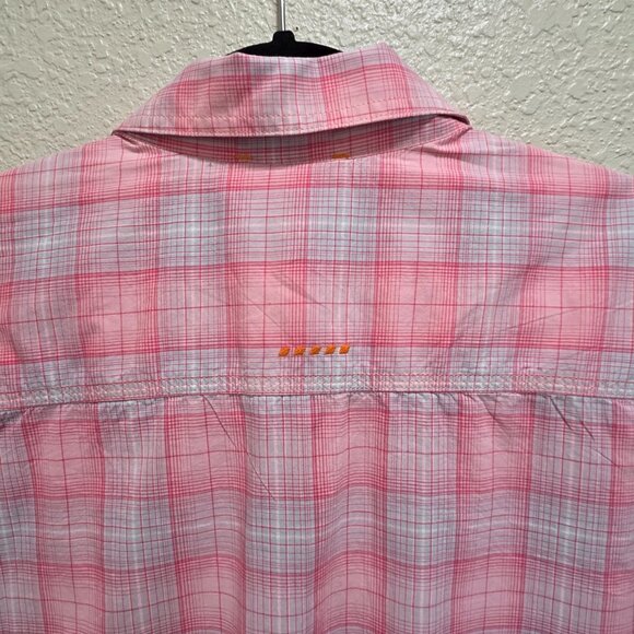 Ariat Women's Size 2X Rebar Work Shirt Tabbed Long Sleeved Button Down - Picture 4 of 9